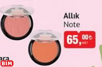 NOTE ALLIK NOTE ALLIK